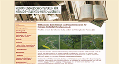 Desktop Screenshot of hgv-hhm.de